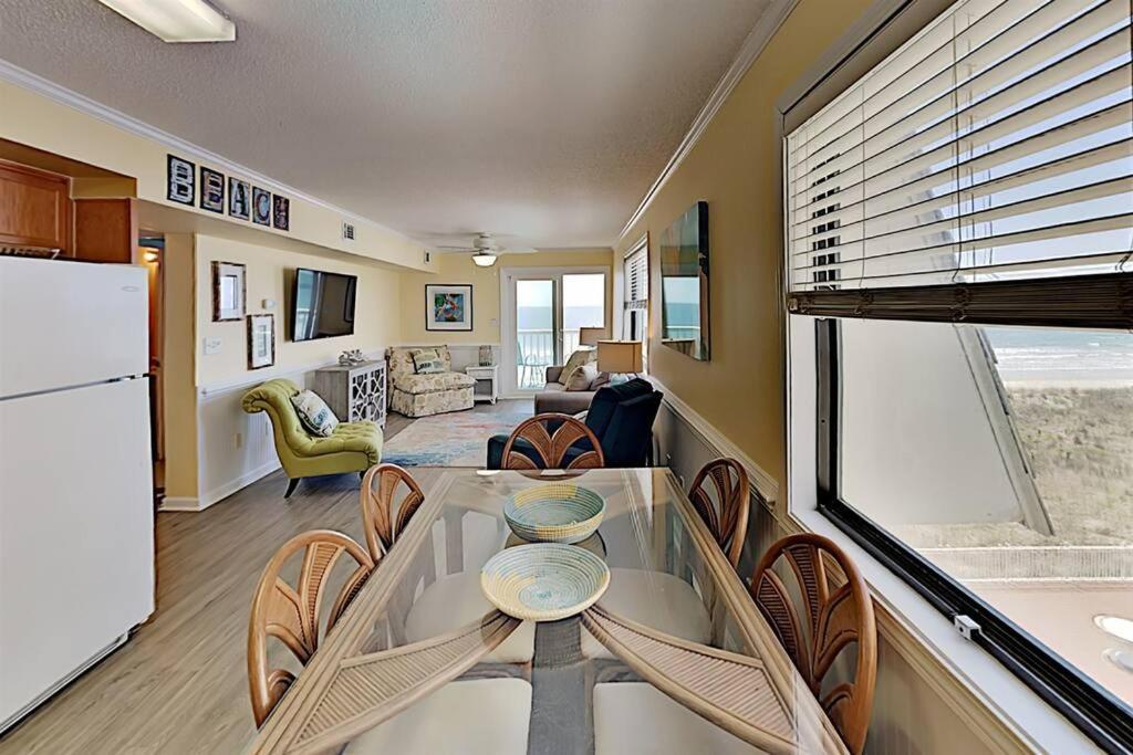 *2Br Oceanfront Retreat*King Ensuite*Pool*Nmb Cherry Grove*Pc4 Myrtle Beach Dış mekan fotoğraf