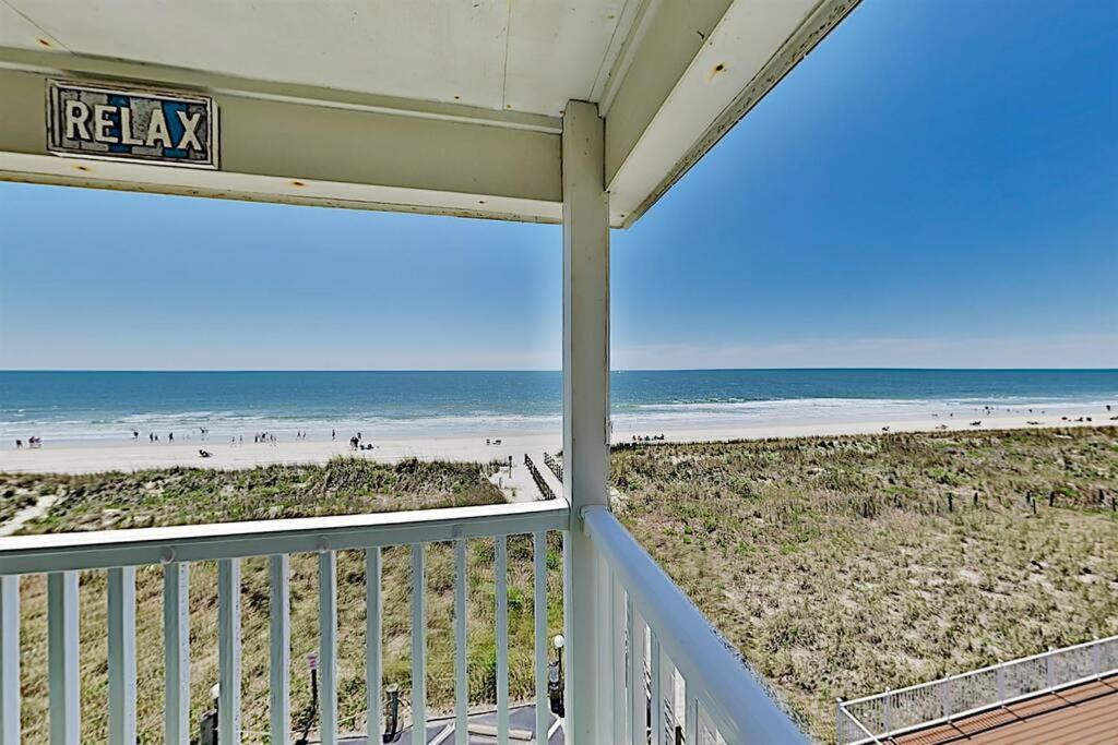 *2Br Oceanfront Retreat*King Ensuite*Pool*Nmb Cherry Grove*Pc4 Myrtle Beach Dış mekan fotoğraf