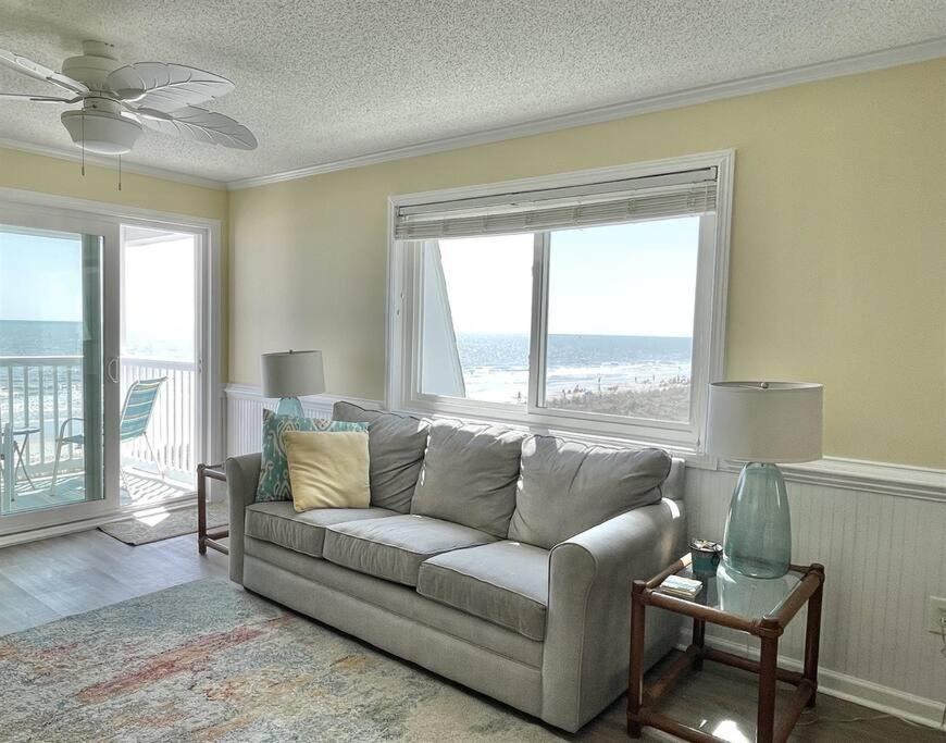 *2Br Oceanfront Retreat*King Ensuite*Pool*Nmb Cherry Grove*Pc4 Myrtle Beach Dış mekan fotoğraf