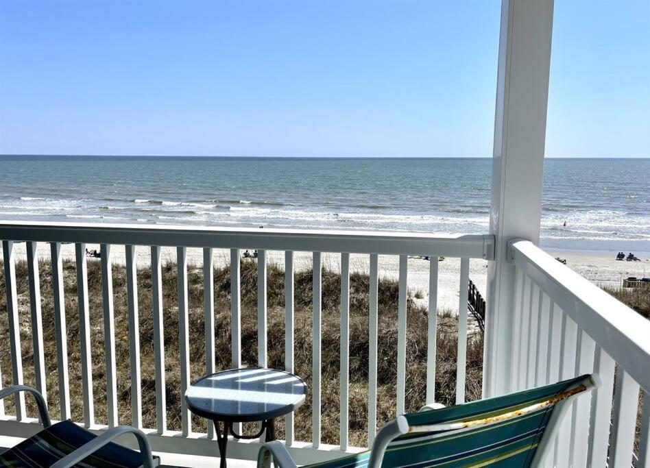 *2Br Oceanfront Retreat*King Ensuite*Pool*Nmb Cherry Grove*Pc4 Myrtle Beach Dış mekan fotoğraf