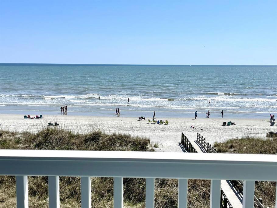 *2Br Oceanfront Retreat*King Ensuite*Pool*Nmb Cherry Grove*Pc4 Myrtle Beach Dış mekan fotoğraf