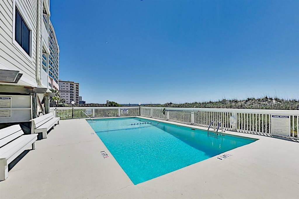 *2Br Oceanfront Retreat*King Ensuite*Pool*Nmb Cherry Grove*Pc4 Myrtle Beach Dış mekan fotoğraf