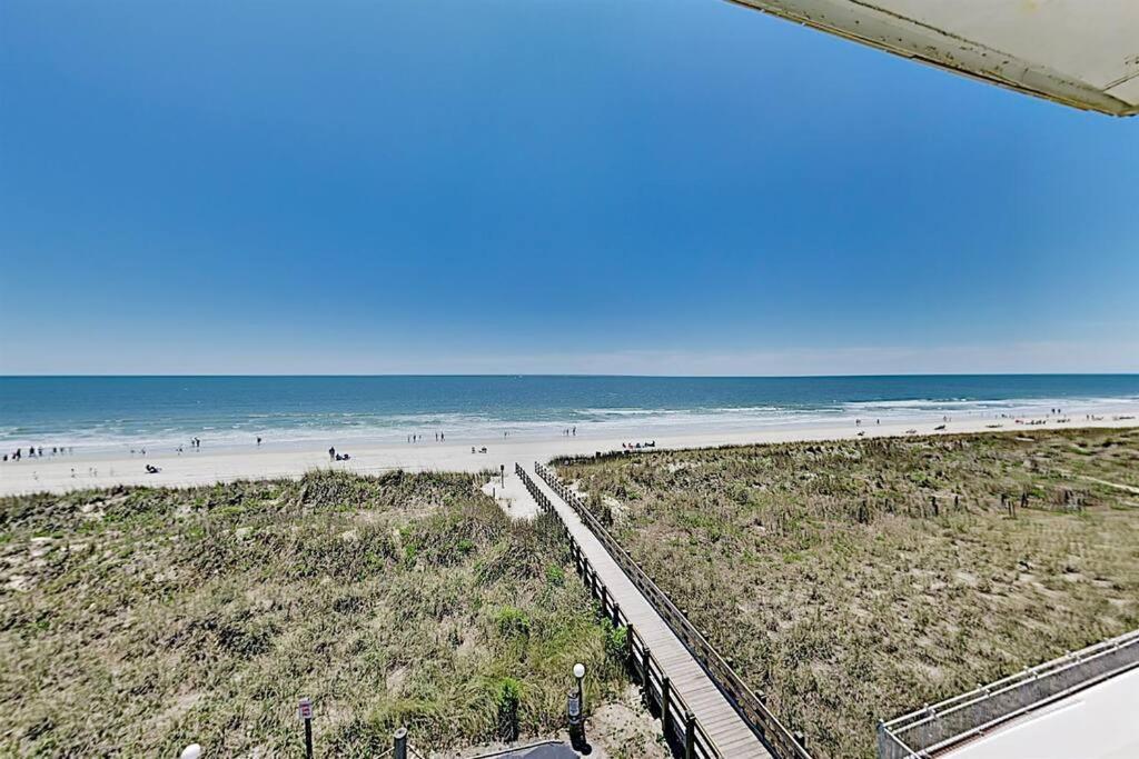 *2Br Oceanfront Retreat*King Ensuite*Pool*Nmb Cherry Grove*Pc4 Myrtle Beach Dış mekan fotoğraf