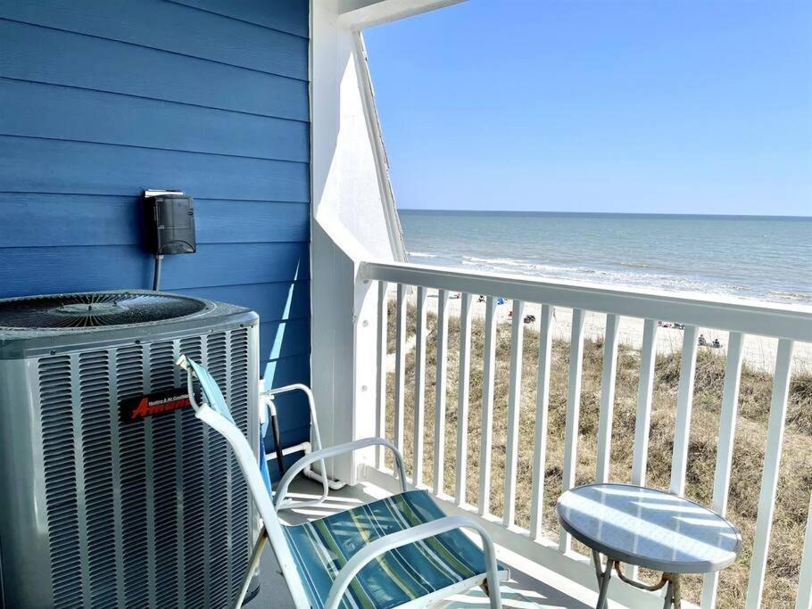 *2Br Oceanfront Retreat*King Ensuite*Pool*Nmb Cherry Grove*Pc4 Myrtle Beach Dış mekan fotoğraf